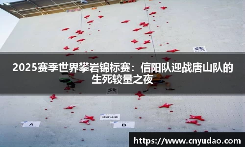 2025赛季世界攀岩锦标赛：信阳队迎战唐山队的生死较量之夜